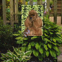 Cocker Spaniel Flag Garden Size