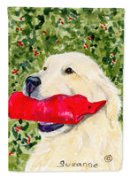 Golden Retriever Flag Canvas House Size