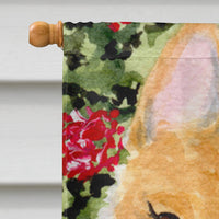 Corgi Flag Canvas House Size
