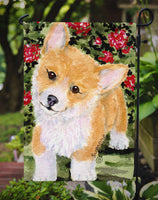 Corgi Flag Garden Size