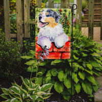 Australian Shepherd Flag Garden Size