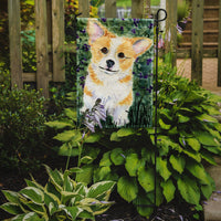 Corgi Flag Garden Size