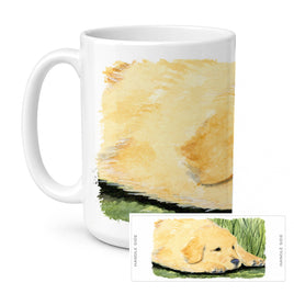 Caroline's Treasures SS8864CM15 Golden Retriever Coffee Mug, 15 ounce, multicolor