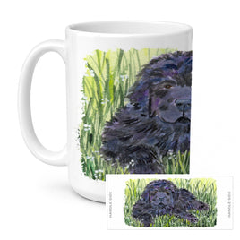 Caroline's Treasures SS8872CM15 Newfoundland Coffee Mug, 15 ounce, multicolor
