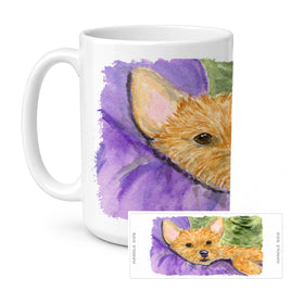 Caroline's Treasures SS8898CM15 Norwich Terrier Coffee Mug, 15 ounce, multicolor
