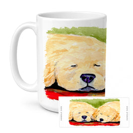 Caroline's Treasures SS8902CM15 Golden Retriever Coffee Mug, 15 ounce, multicolor