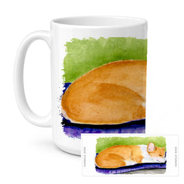 Caroline's Treasures SS8920CM15 Corgi Coffee Mug, 15 ounce, multicolor