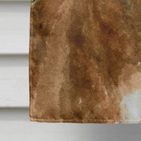 Chesapeake Bay Retriever Flag Canvas House Size