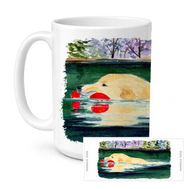 Caroline's Treasures SS8935CM15 Golden Retriever Coffee Mug, 15 ounce, multicolor