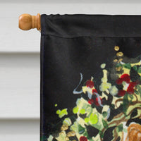 Christmas Wreath Papillon Flag Canvas House Size