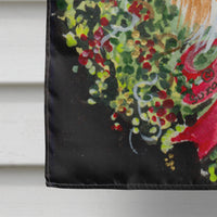 Christmas Wreath Papillon Flag Canvas House Size
