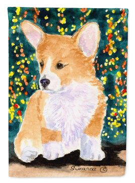 Corgi Flag Canvas House Size