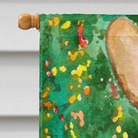 Corgi Flag Canvas House Size