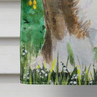 Corgi Flag Canvas House Size