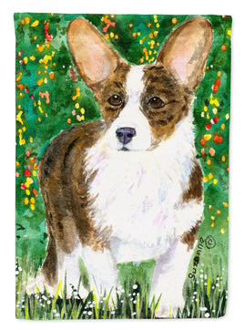 Corgi Flag Canvas House Size