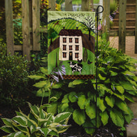Folk Art Country House Flag Garden Size VHA3024GF