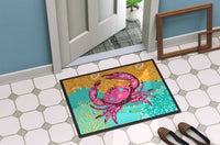 Coastal Pink Crab Indoor or Outdoor Mat 24x36 VHA3028JMAT
