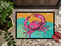 Coastal Pink Crab Indoor or Outdoor Mat 18x27 VHA3028MAT