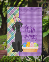 Black Great Dane Easter Flag Garden Size
