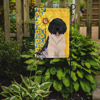 Summer Sunflowers Landseer Newfoundland Flag Garden Size