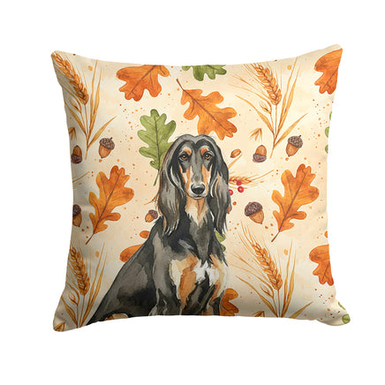 Caroline's Treasures, Fall Flag, Pillow (14" x 14"), Pet Flag, Dog Flag, Cat Flag, Outdoor Decor