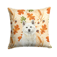 Caroline's Treasures, Fall Flag, Pillow (14" x 14"), Pet Flag, Dog Flag, Cat Flag, Outdoor Decor