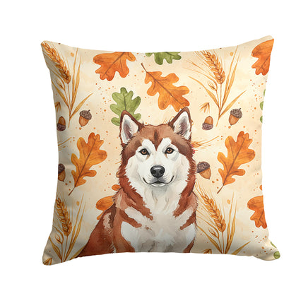 Caroline's Treasures, Fall Flag, Pillow (14" x 14"), Pet Flag, Dog Flag, Cat Flag, Outdoor Decor
