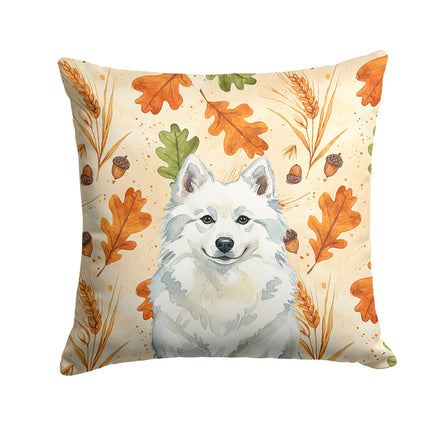 Caroline's Treasures, Fall Flag, Pillow (14" x 14"), Pet Flag, Dog Flag, Cat Flag, Outdoor Decor