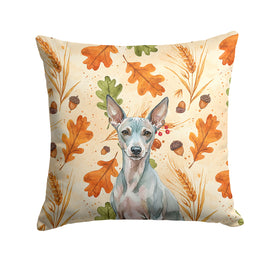 Caroline's Treasures, Fall Flag, Pillow (14" x 14"), Pet Flag, Dog Flag, Cat Flag, Outdoor Decor