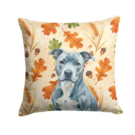 Caroline's Treasures, Fall Flag, Pillow (18" x 18"), Pet Flag, Dog Flag, Cat Flag, Outdoor Decor