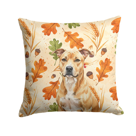 Caroline's Treasures, Fall Flag, Pillow (18" x 18"), Pet Flag, Dog Flag, Cat Flag, Outdoor Decor