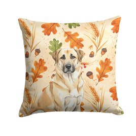 Caroline's Treasures, Fall Flag, Pillow (18" x 18"), Pet Flag, Dog Flag, Cat Flag, Outdoor Decor