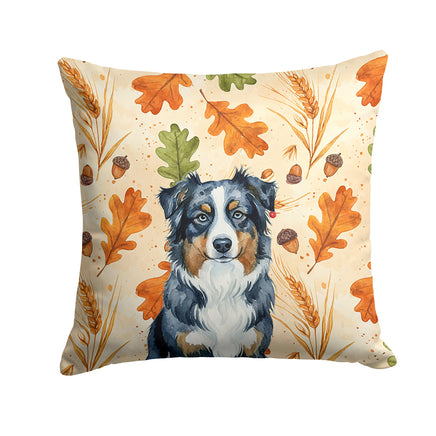 Caroline's Treasures, Fall Flag, Pillow (18" x 18"), Pet Flag, Dog Flag, Cat Flag, Outdoor Decor