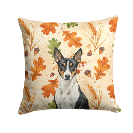 Caroline's Treasures, Fall Flag, Pillow (14" x 14"), Pet Flag, Dog Flag, Cat Flag, Outdoor Decor