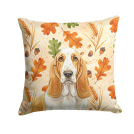 Caroline's Treasures, Fall Flag, Pillow (14" x 14"), Pet Flag, Dog Flag, Cat Flag, Outdoor Decor