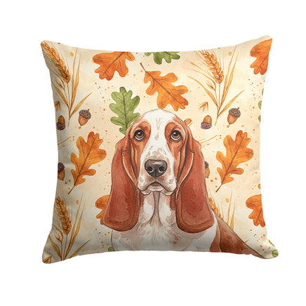 Caroline's Treasures, Fall Flag, Pillow (14" x 14"), Pet Flag, Dog Flag, Cat Flag, Outdoor Decor