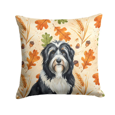 Caroline's Treasures, Fall Flag, Pillow (18" x 18"), Pet Flag, Dog Flag, Cat Flag, Outdoor Decor