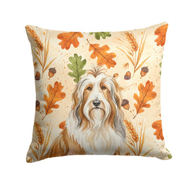 Caroline's Treasures, Fall Flag, Pillow (14" x 14"), Pet Flag, Dog Flag, Cat Flag, Outdoor Decor
