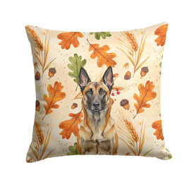 Caroline's Treasures, Fall Flag, Pillow (14" x 14"), Pet Flag, Dog Flag, Cat Flag, Outdoor Decor