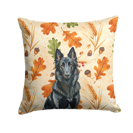 Caroline's Treasures, Fall Flag, Pillow (18" x 18"), Pet Flag, Dog Flag, Cat Flag, Outdoor Decor