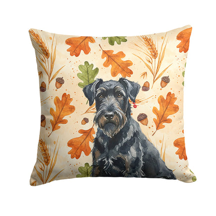 Caroline's Treasures, Fall Flag, Pillow (14" x 14"), Pet Flag, Dog Flag, Cat Flag, Outdoor Decor