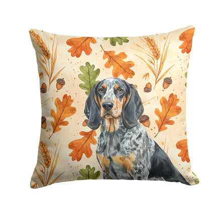 Caroline's Treasures, Fall Flag, Pillow (14" x 14"), Pet Flag, Dog Flag, Cat Flag, Outdoor Decor