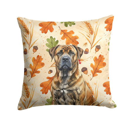 Caroline's Treasures, Fall Flag, Pillow (18" x 18"), Pet Flag, Dog Flag, Cat Flag, Outdoor Decor