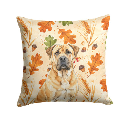 Caroline's Treasures, Fall Flag, Pillow (14" x 14"), Pet Flag, Dog Flag, Cat Flag, Outdoor Decor