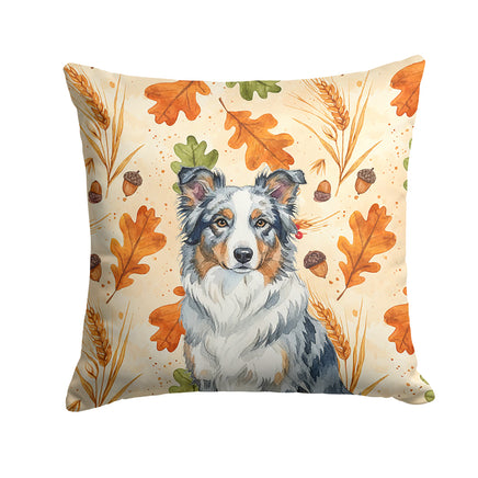 Caroline's Treasures, Fall Flag, Pillow (18" x 18"), Pet Flag, Dog Flag, Cat Flag, Outdoor Decor