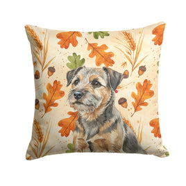 Caroline's Treasures, Fall Flag, Pillow (14" x 14"), Pet Flag, Dog Flag, Cat Flag, Outdoor Decor