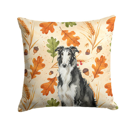 Caroline's Treasures, Fall Flag, Pillow (14" x 14"), Pet Flag, Dog Flag, Cat Flag, Outdoor Decor