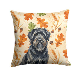 Caroline's Treasures, Fall Flag, Pillow (14" x 14"), Pet Flag, Dog Flag, Cat Flag, Outdoor Decor