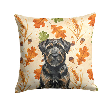 Caroline's Treasures, Fall Flag, Pillow (18" x 18"), Pet Flag, Dog Flag, Cat Flag, Outdoor Decor