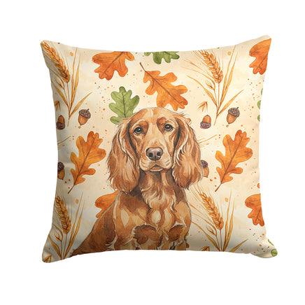 Caroline's Treasures, Fall Flag, Pillow (18" x 18"), Pet Flag, Dog Flag, Cat Flag, Outdoor Decor